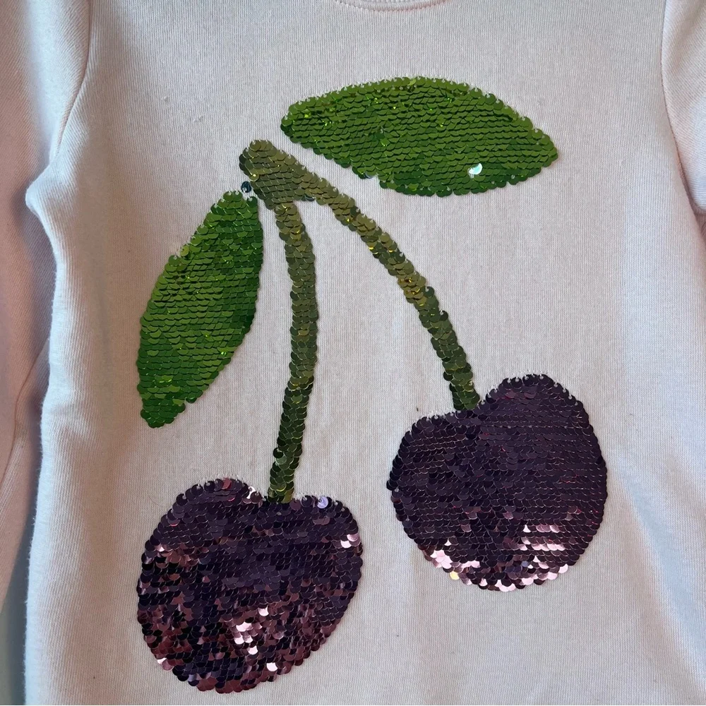 Girls‎ 4-5 OshKosh B'gosh® Cherries Flip Sequins Sweater